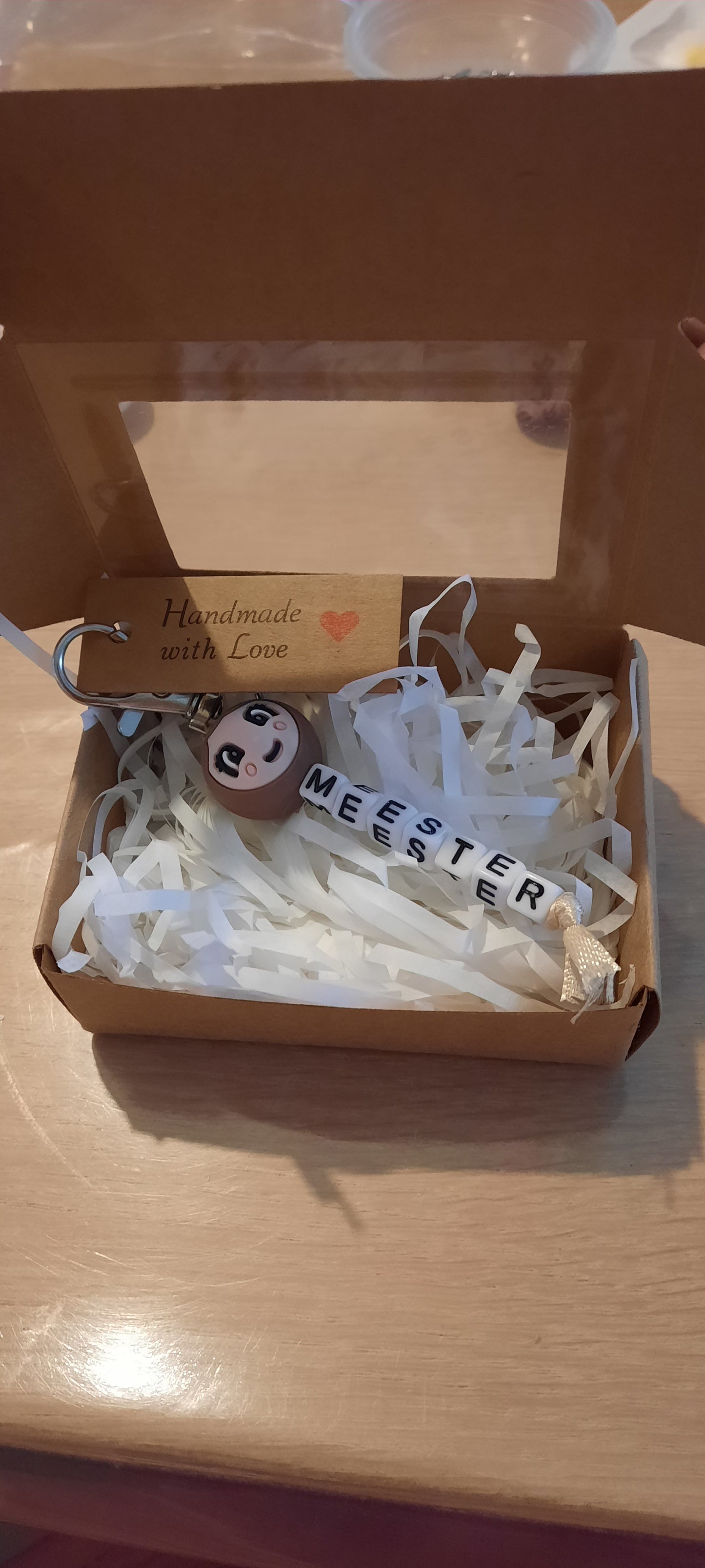 Sleutelhangers juf of meester