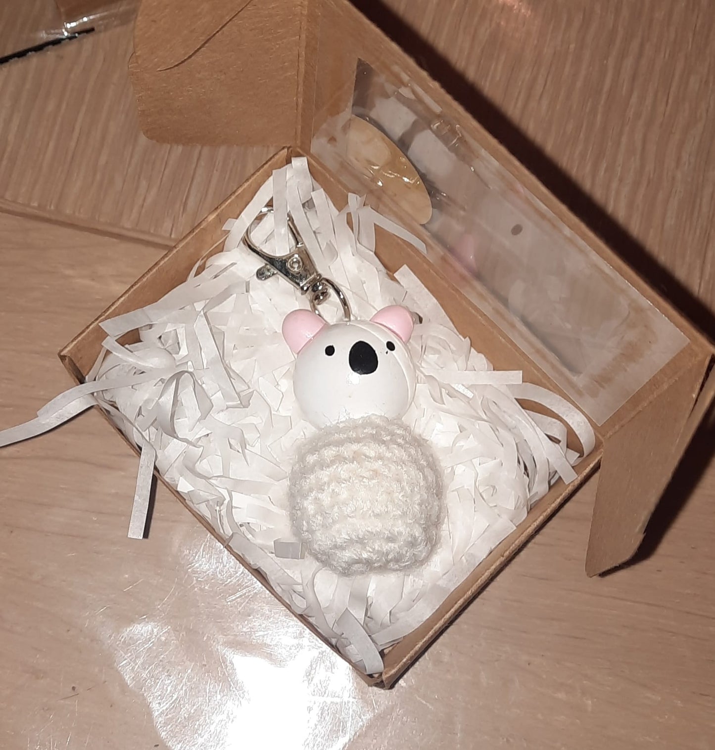 sleutelhanger gehaakt koala