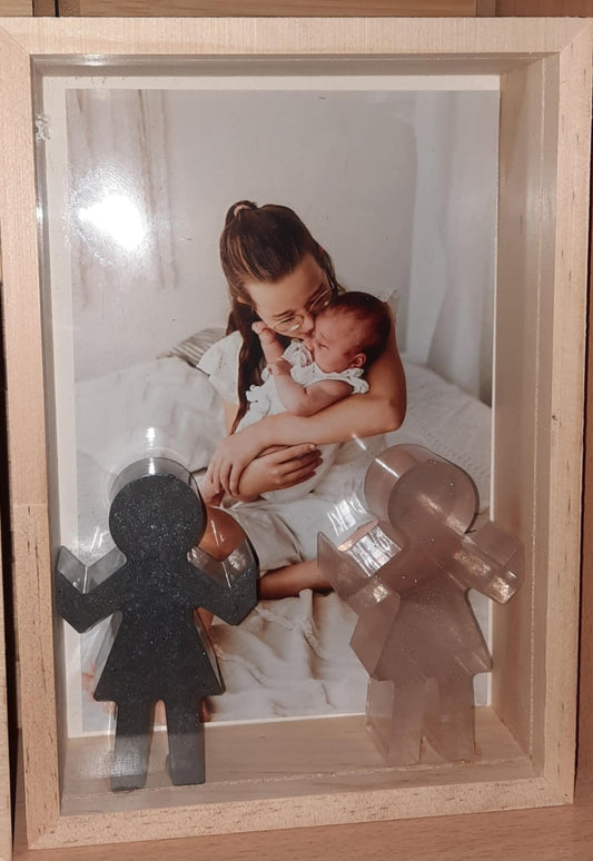 Kader met epoxypopjes