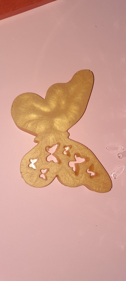 Vlinder in epoxy